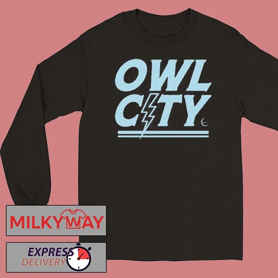 Owl City Lightning Strikes Shirt Unisex , , , Long Sleeve Tee