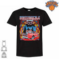 Brass Knuckle MC Towing Chopper Motorcycle Flames Black Shirt