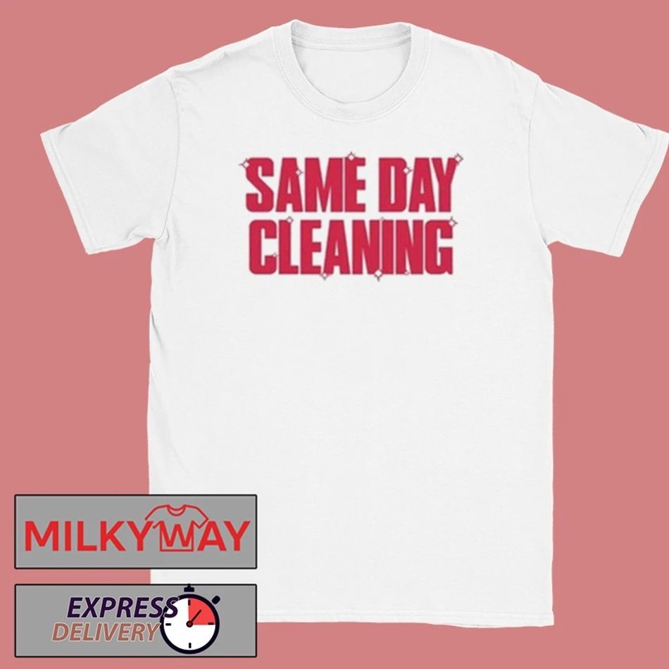 Sammy Virji Same Day Cleaning shirt Unisex , , , Long Sleeve Tee