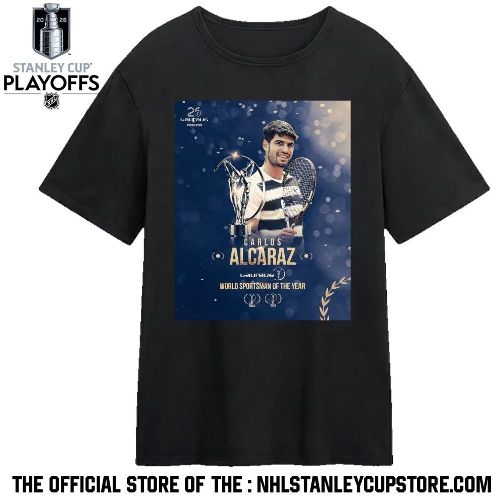 Carlos Alcaraz The Laureus World Sportsman Of The Year 2026 Shirt Unisex , , , Long Sleeve Tee