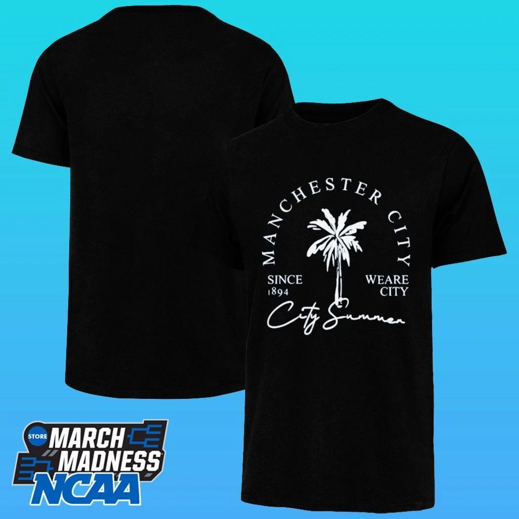 Manchester City Palm Shirt Unisex , , , Long Sleeve Tee