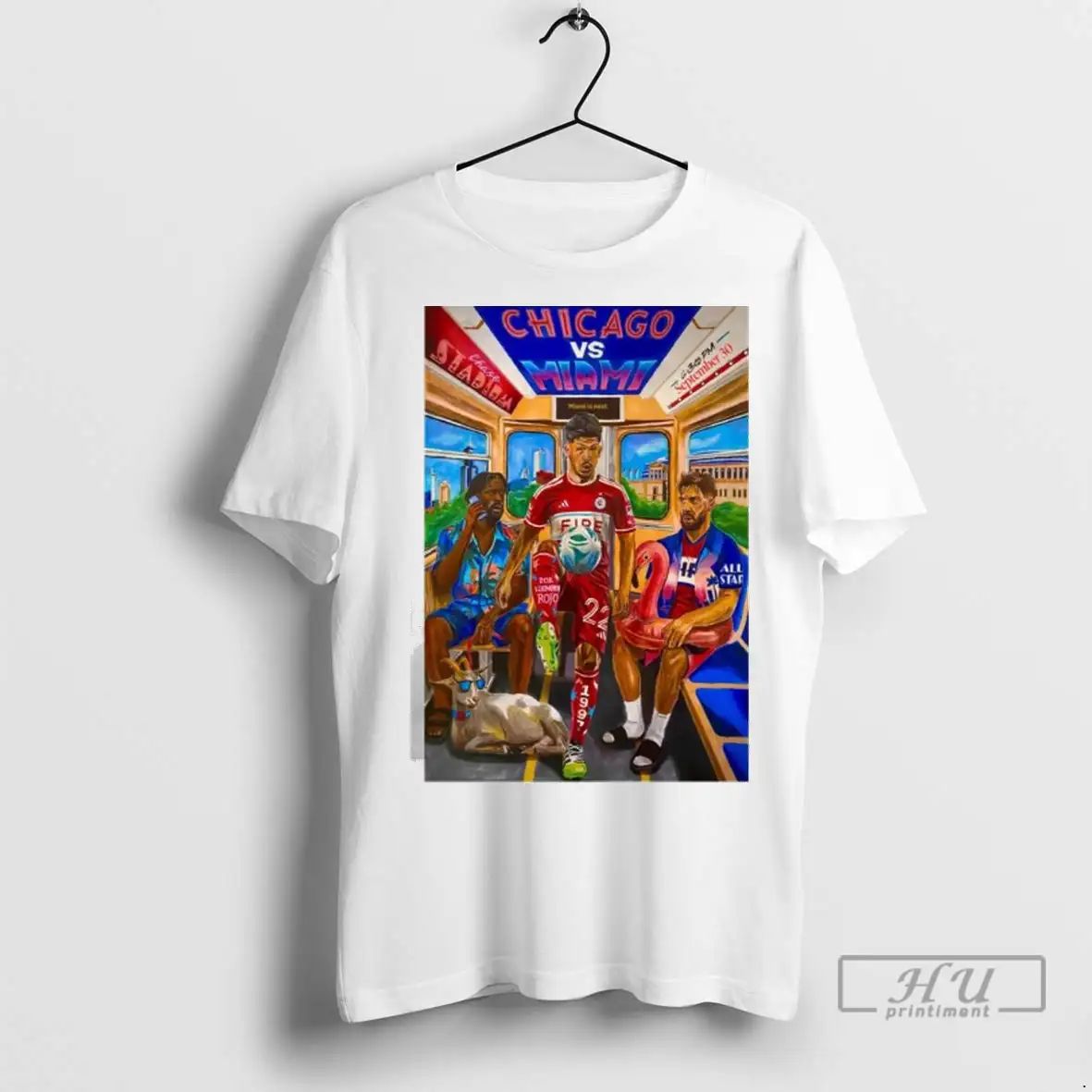 Officials Inter Miami X Chicago Fire Chase Stadium September 30 2025 Ladies T Shirts Unisex , , , Long Sleeve Tee