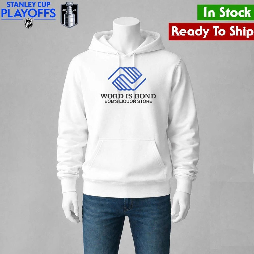 Word Is Bond Bob’s Liquor Store Shirt Unisex , , , Long Sleeve Tee