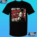Try Globalists But I’m Still Here Flag Shirt Unisex , , , Long Sleeve Tee
