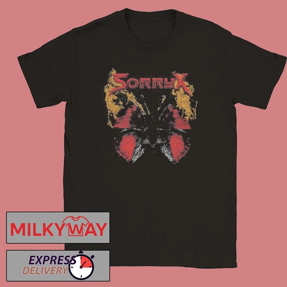Sorry X Butterfly Unisex , , , Long Sleeve Tee