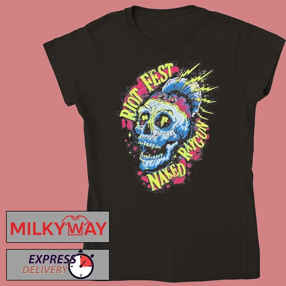 Naked Raygun Riot Fest 2025 Shirt Unisex , , , Long Sleeve Tee