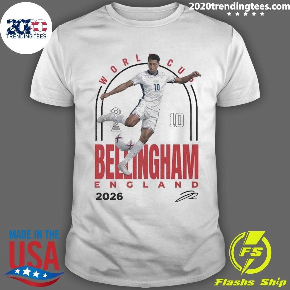 World Cup 2026 Bellingham 10 England Signature Shirt