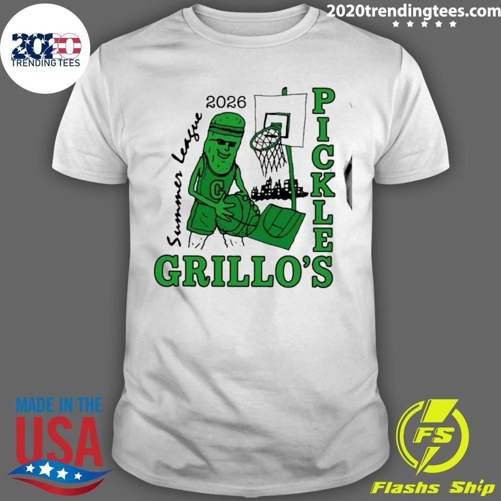 Grillos Pickles Hoops Summer League 2026 Tee Unisex T-shirt, Sweatshirt, Hoodie (1)