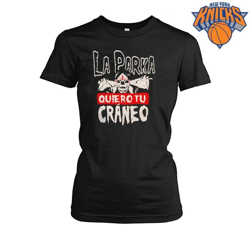La Parka Skull Mexican Wrestling Lucha Libre Quiero Tu Craneo Shirt
