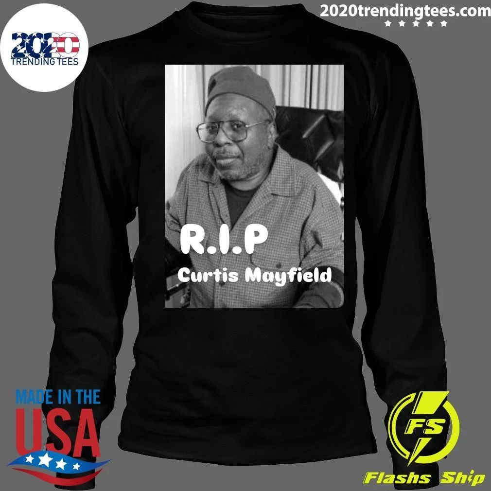 Rip Curtis Mayfield July 13, 1990 Shirt