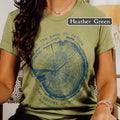Boho Nature Comfort Tee Ralph Waldo Emerson Quote Literary Gift Unisex , , , Long Sleeve Tee