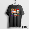 Happy Hallothanksmas Gnomes Lover Halloween Merry Christmas Tshirts Sweater Unisex , , , Long Sleeve Tee