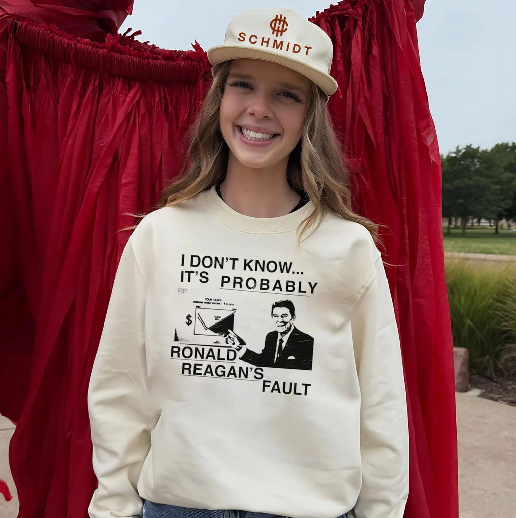 Ronald Reagan I Don’t Know It’s Probably His Fault Meme shirt