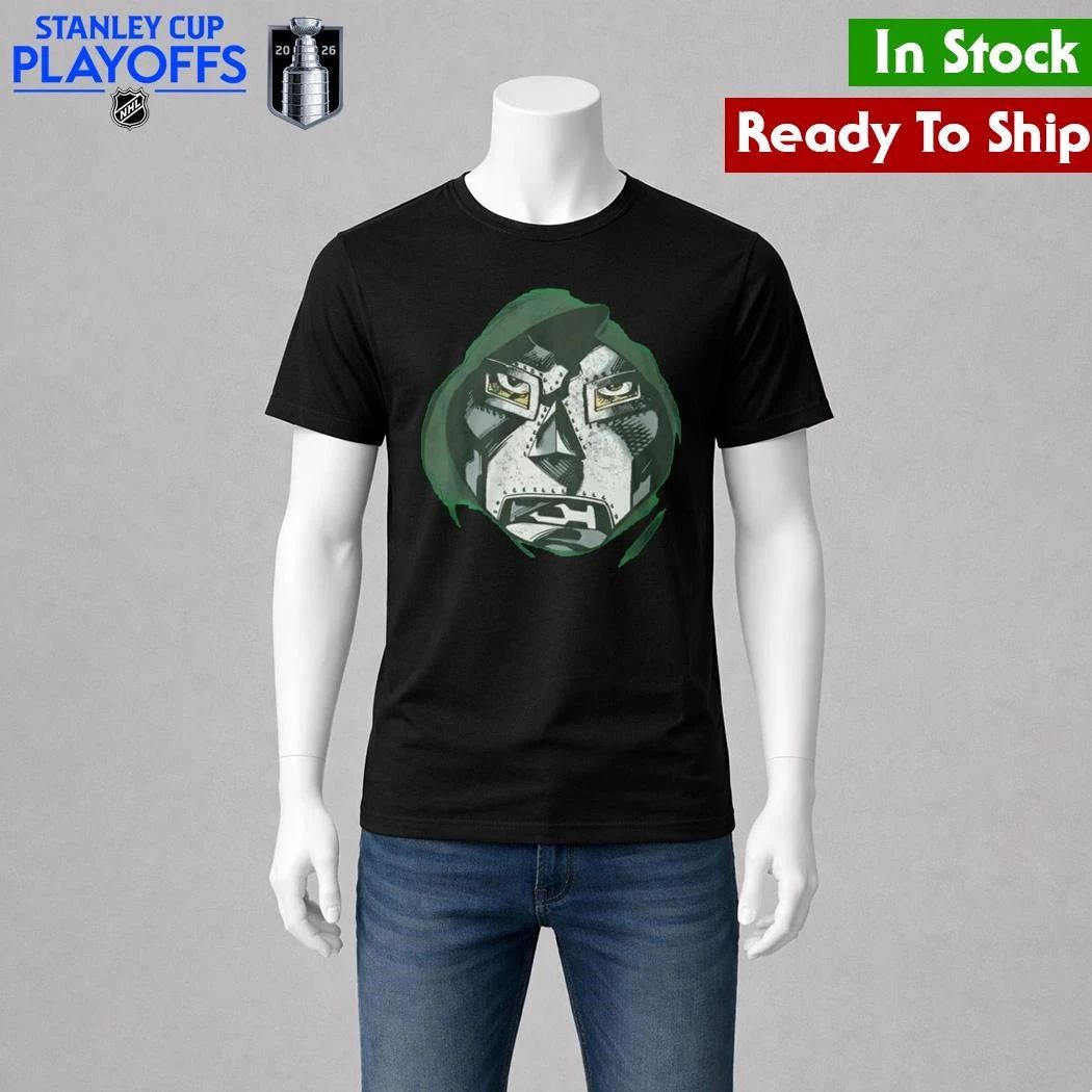 Robert Downey Jr Rocking a Doctor Doom Shirt Unisex , , , Long Sleeve Tee