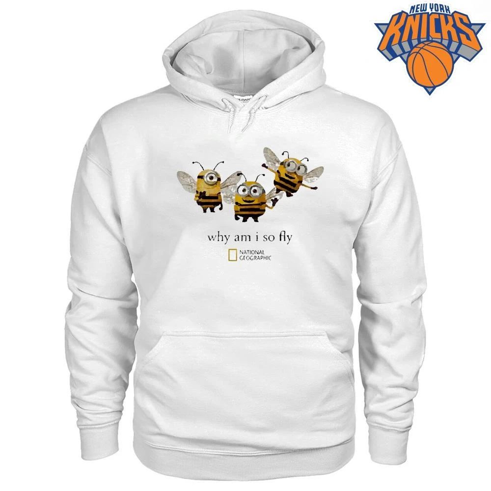 Minions Why Am I So Fly National Geographic Bee Parody Shirt
