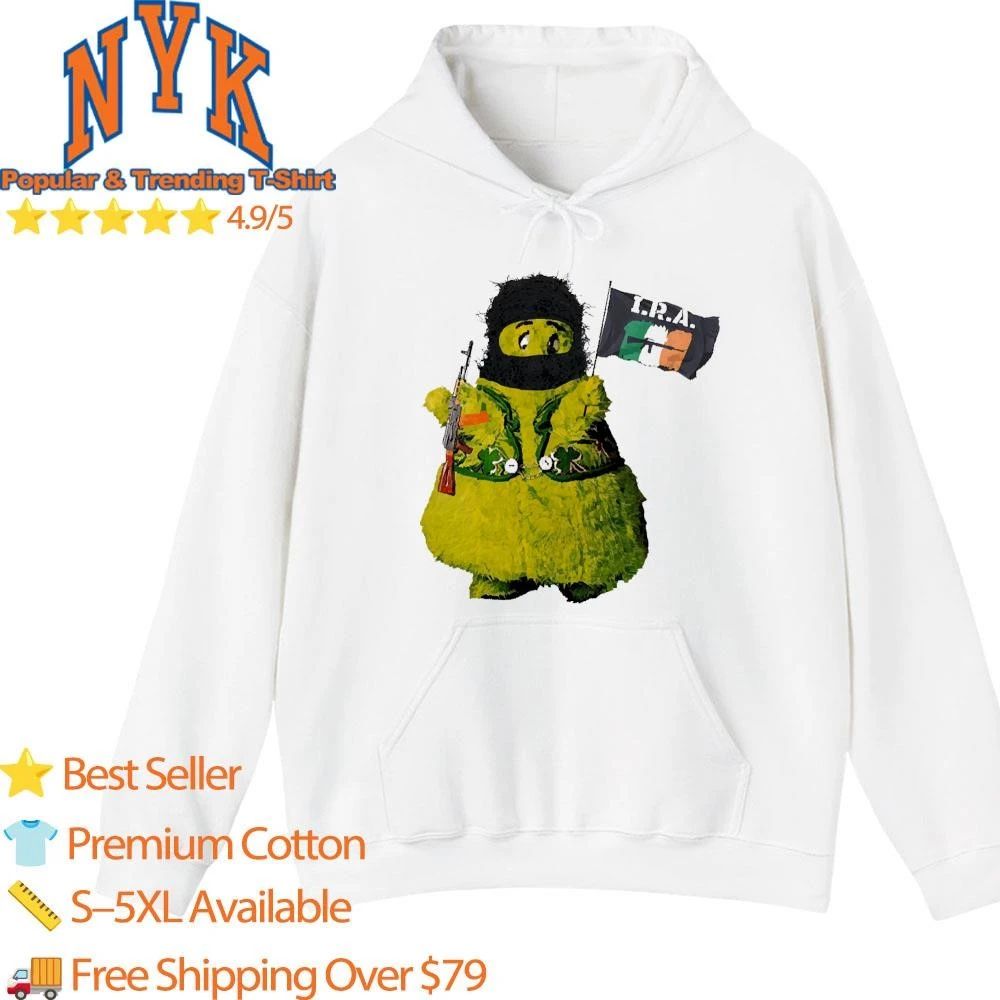 Irish Republican Grimace IRA Flag Gun Meme Shirt