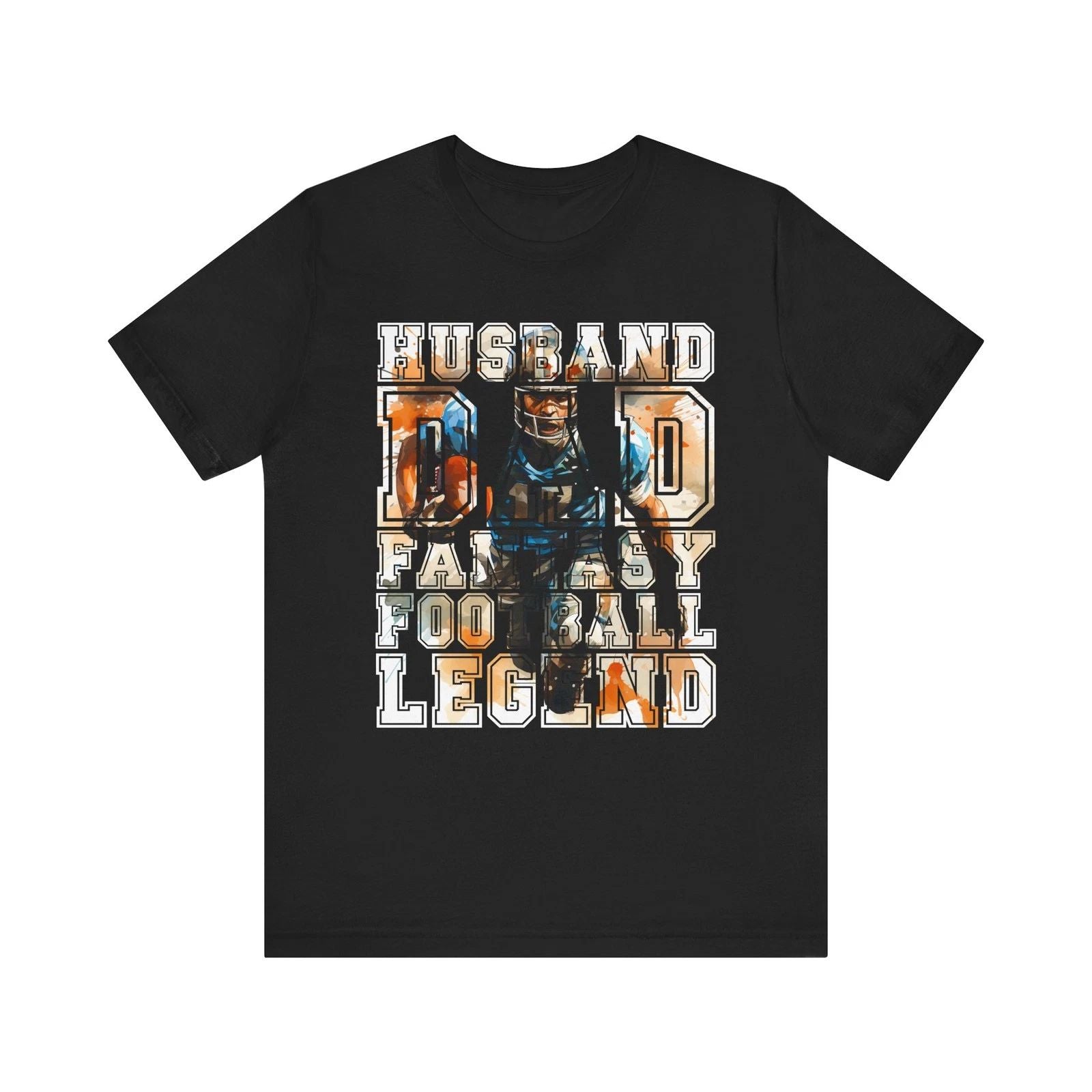 Fantasy Football Legend Tee, Husband Dad Shirt, Football Fan Gift, Sports Dad Unisex , , , Long Sleeve Tee