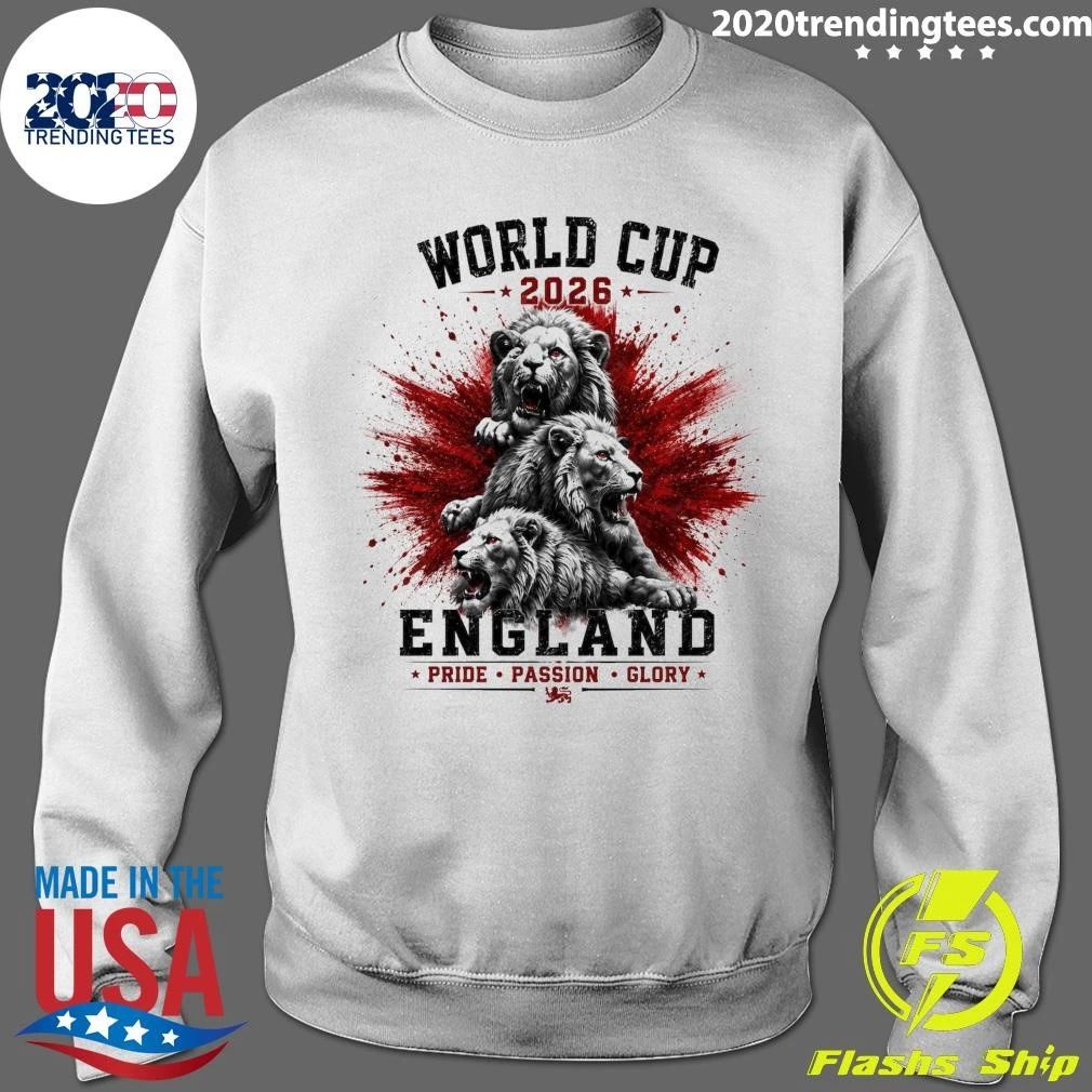 England Football Three Lion World Cup 2026 Shirt