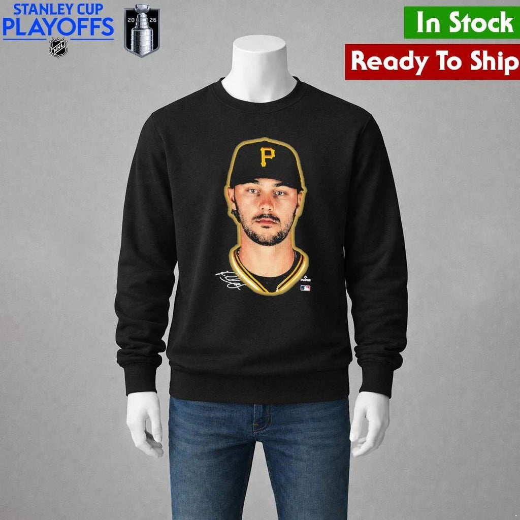 Paul Skenes Pittsburgh Pirates Outerstuff Headliner Shirt Unisex , , , Long Sleeve Tee