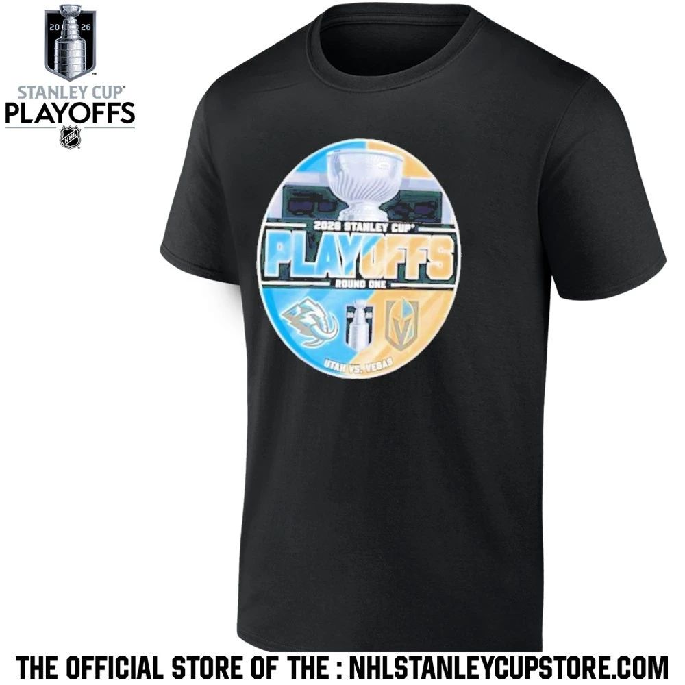 Vegas Golden Knights vs Utah Mammoth 2026 Stanley Cup Playoffs Round One Shirt Unisex , , , Long Sleeve Tee