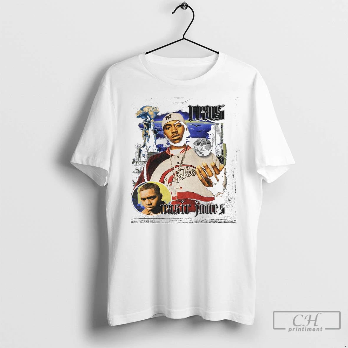 Premium Nas Tee 5 Unisex , , , Long Sleeve Tee