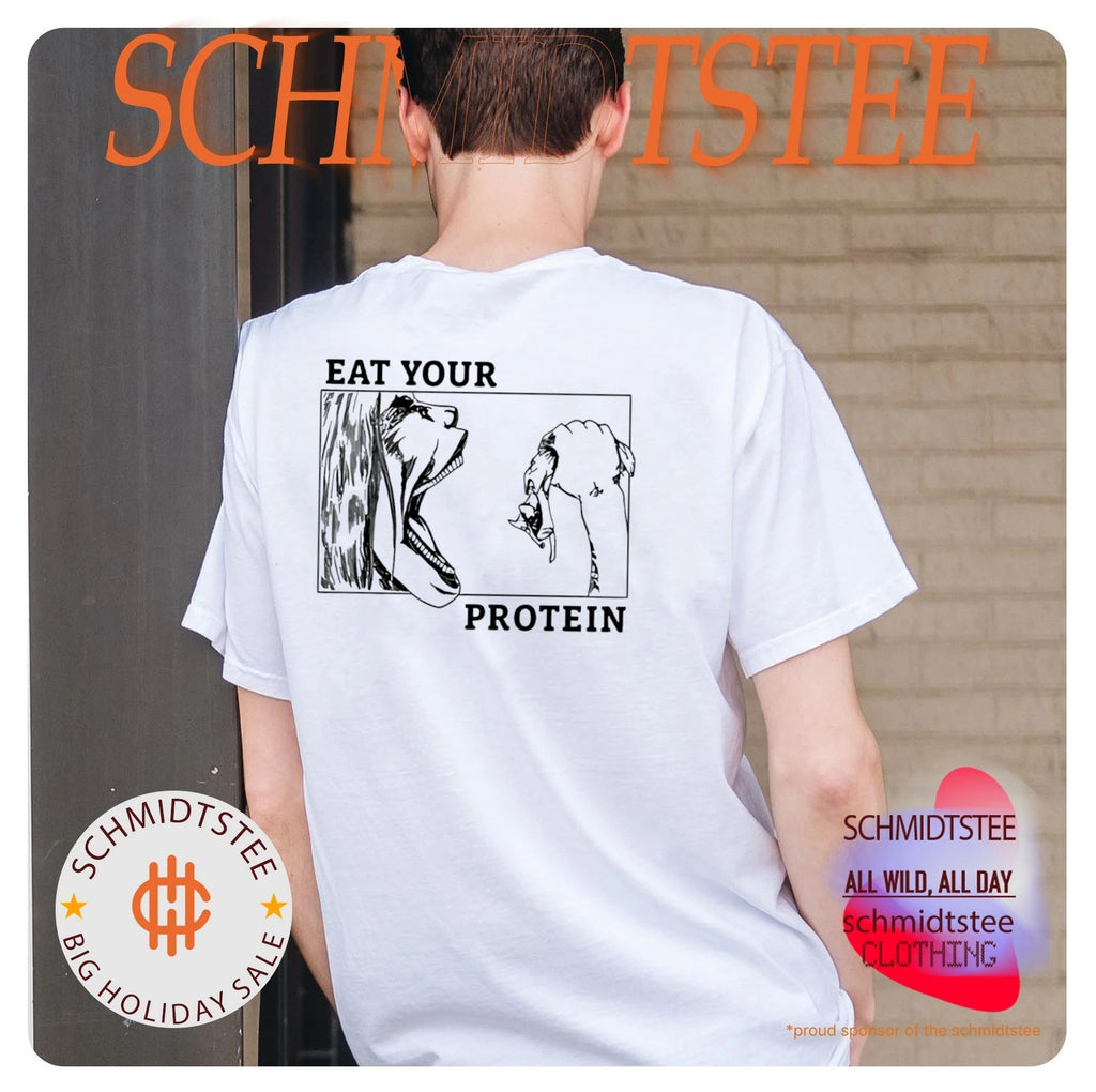 Attack on Titan eat your protein shirt
