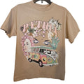 Pythia Bohemian Journey Graphic Unisex Sz M 100% Cotton Boho Van Unisex , , , Long Sleeve Tee