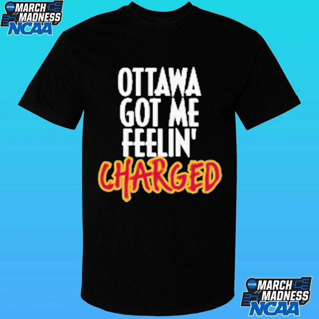 Ottawa Charge Got Me Feelin’ Charged Shirt Unisex , , , Long Sleeve Tee