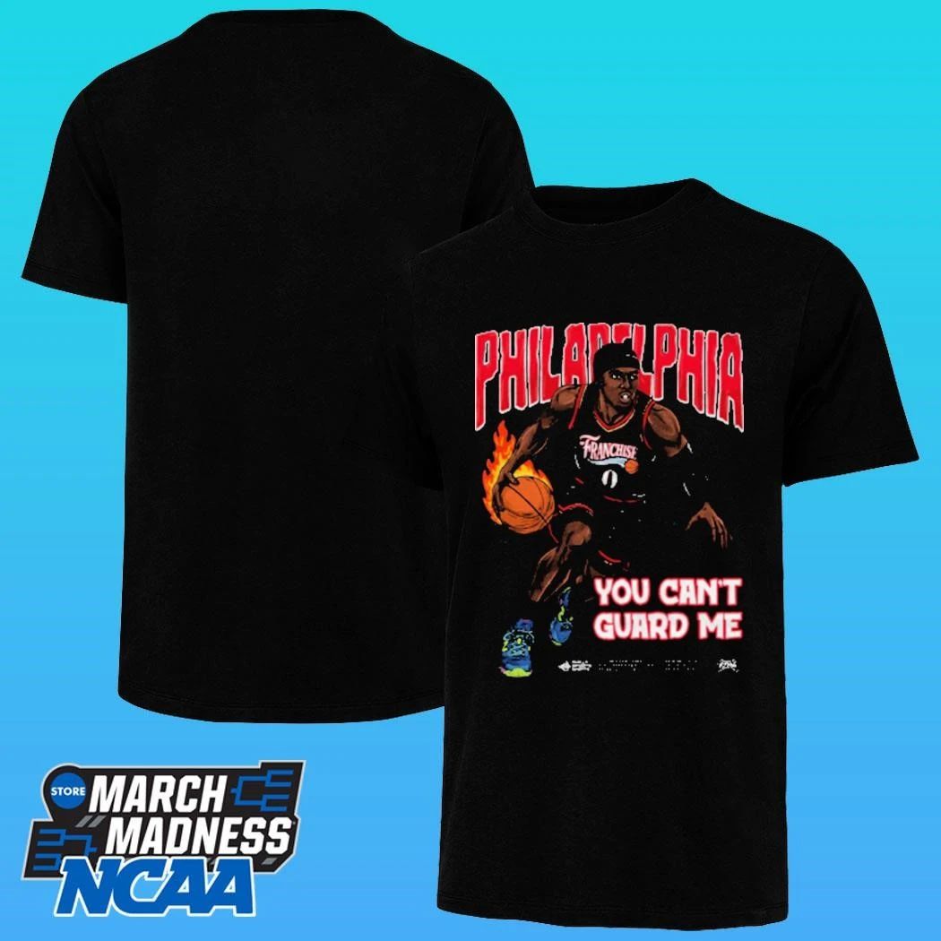 Tyrese Maxey Philadelphia 76ers Franchise You Can’t Guard Me Philly Shirt Unisex , , , Long Sleeve Tee