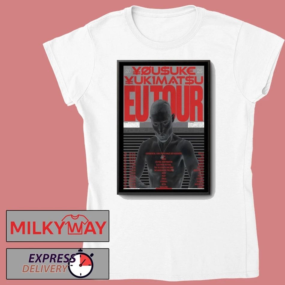 Yousuke Yukimatsu Europe Tour 2025 Poster shirt Unisex , , , Long Sleeve Tee