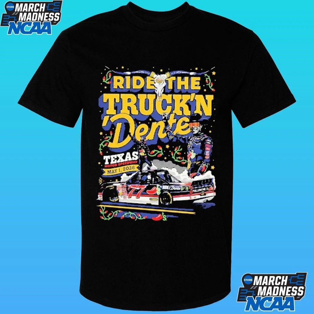 Carson Hocevar Ride The Truck’n Dente Texas May 1 2026 Shirt Unisex , , , Long Sleeve Tee