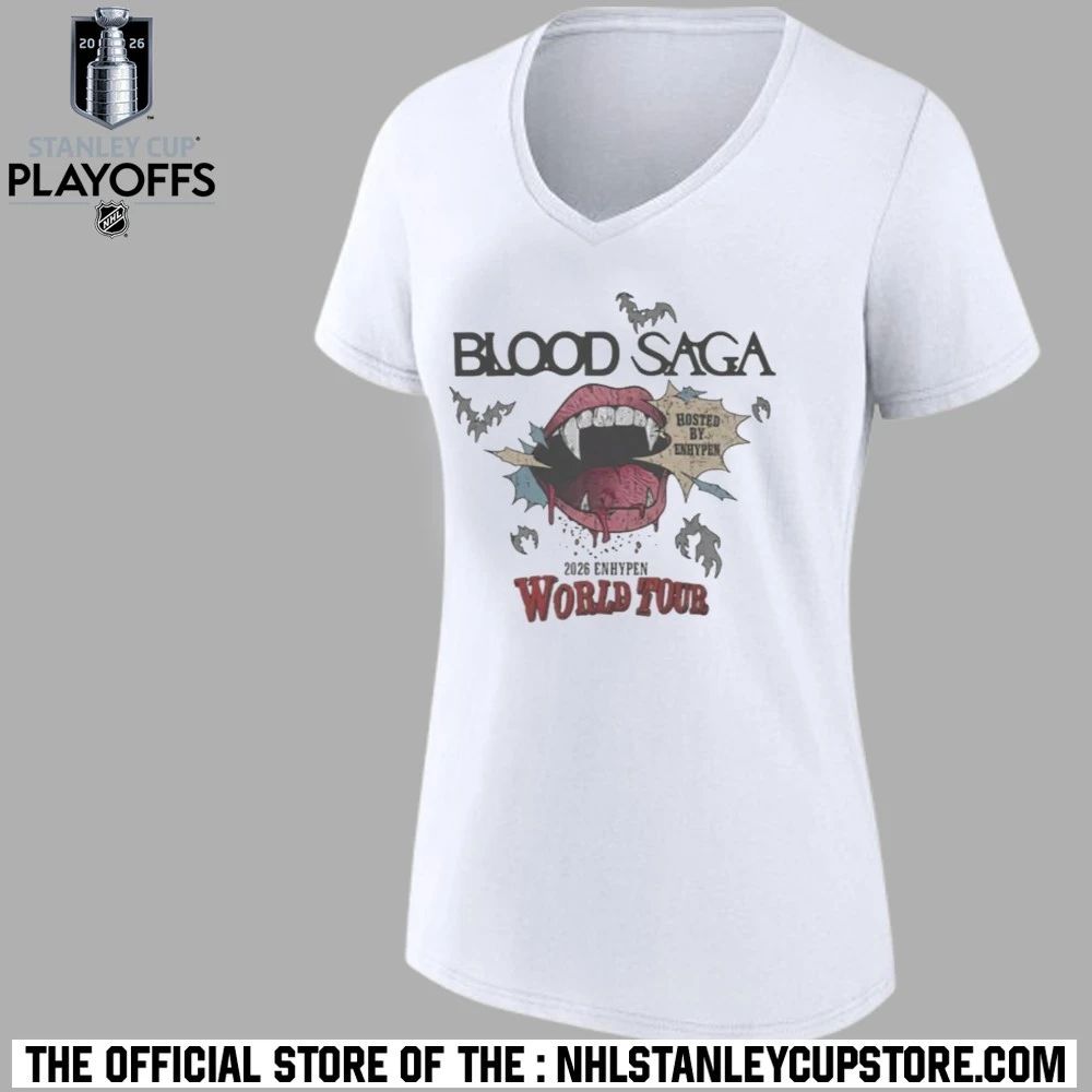 Enhypen Blood Saga World Tour Shirt Unisex , , , Long Sleeve Tee