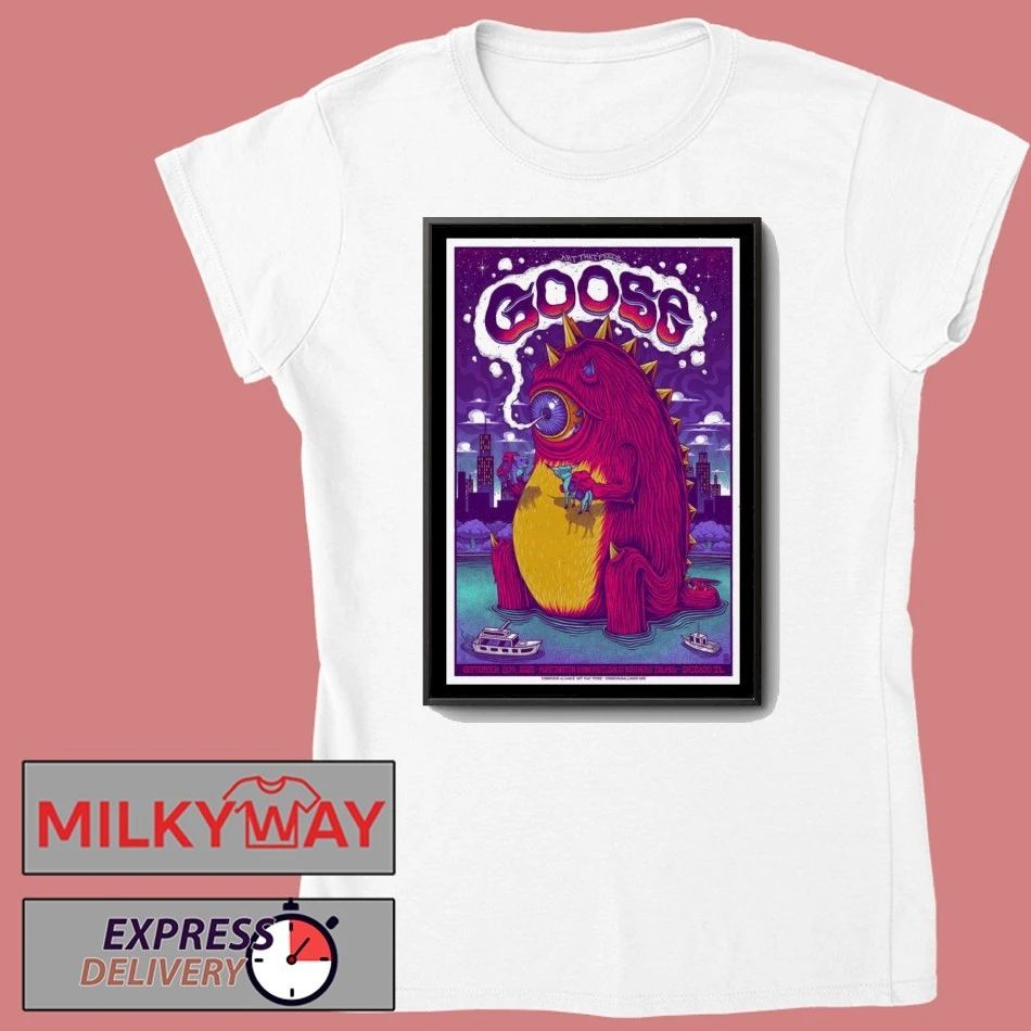 Goose Sept 20, 2025 Huntington Bank Pavilion at Northerly Island in Chicago, IL Poster shirt