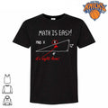 Math Is Easy Find X Right Here Funny Geometry Teacher Humor Shirt