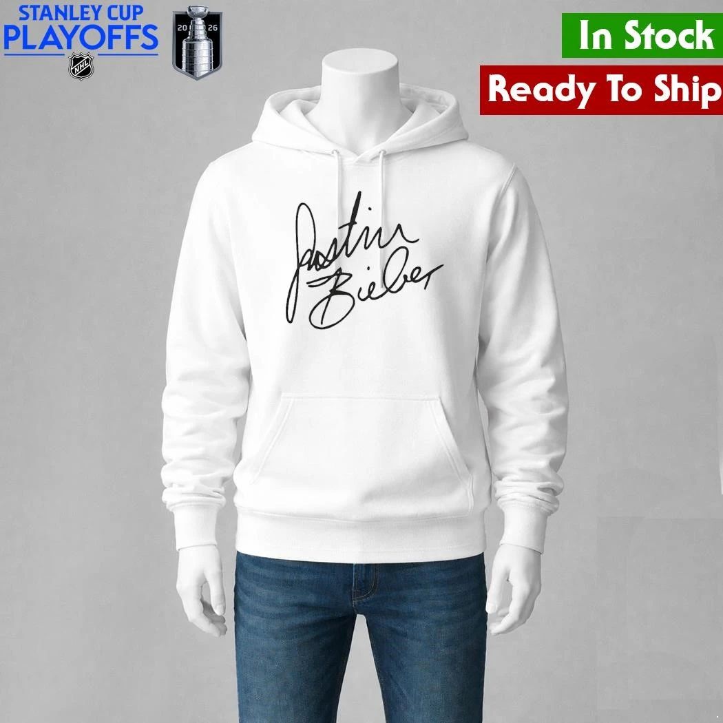 Billie Eilish Wearing Justin Bieber Shirt Unisex , , , Long Sleeve Tee