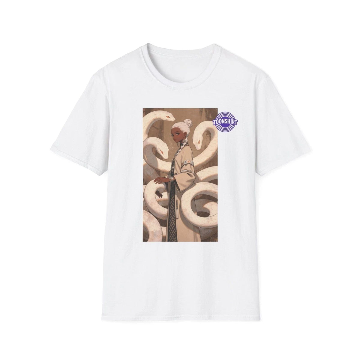 Serpentine Elegance Fantasy Graphic Unisex , , , Long Sleeve Tee