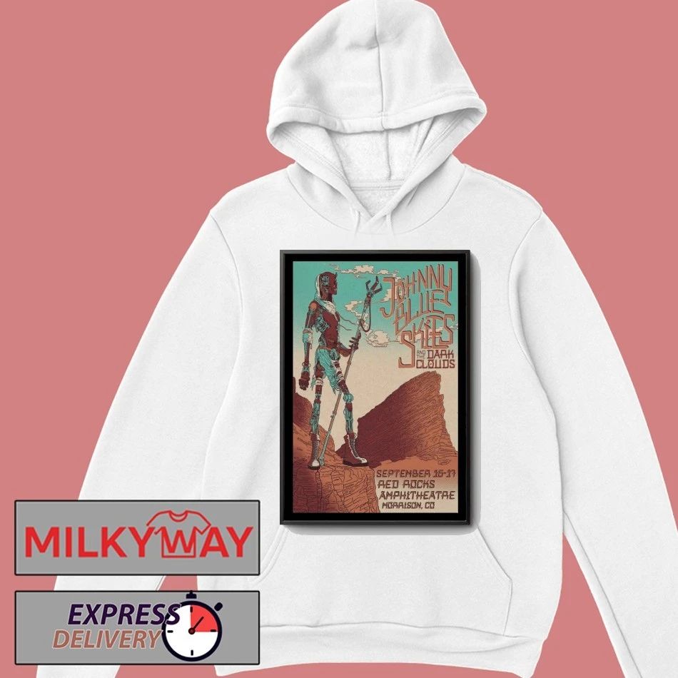 09.16.2025 Red Rocks Amphitheatre Johnny Blue Skies Poster shirt Unisex , , , Long Sleeve Tee