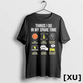 Basketball Things I Do In My Spare Time Tshirts Sweater Unisex , , , Long Sleeve Tee