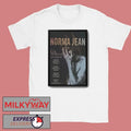 Norma Jean O’ God The Aftermath 2025 Shows Poster shirt Unisex , , , Long Sleeve Tee