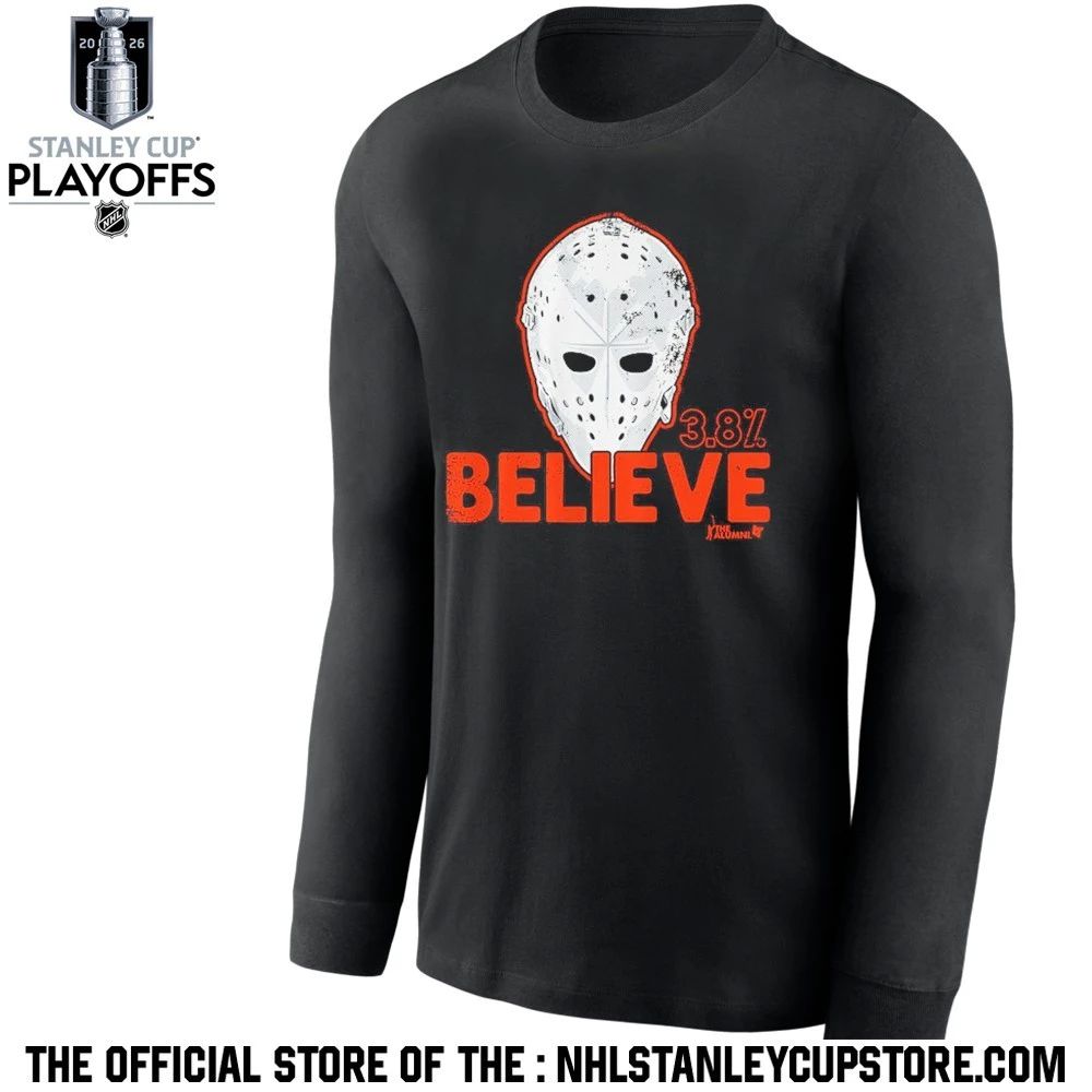 Bernie Parent Believe Mask Shirt Unisex , , , Long Sleeve Tee