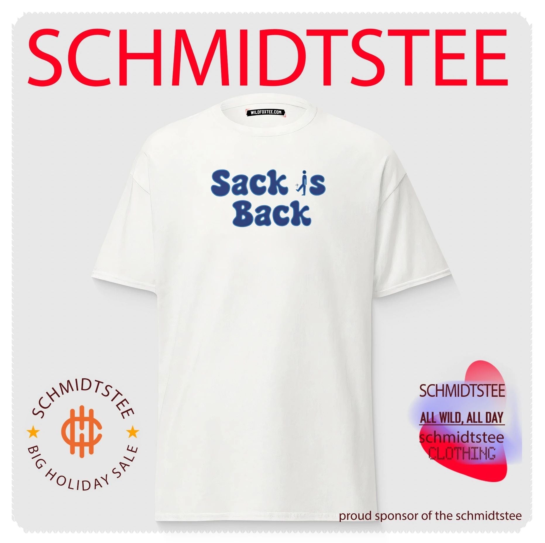 Sack Is Back Soccer shirt