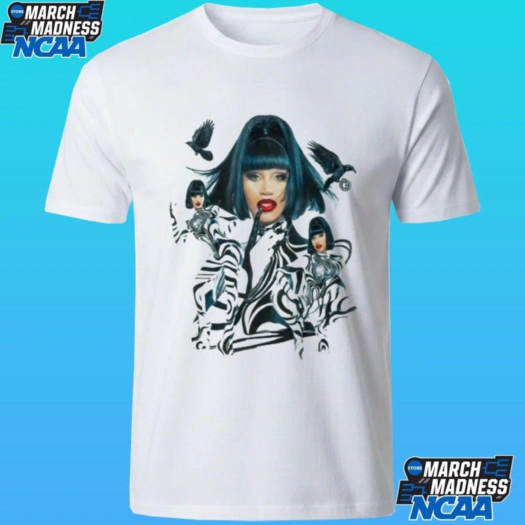 Cardi B Crows Photo Shirt Unisex , , , Long Sleeve Tee