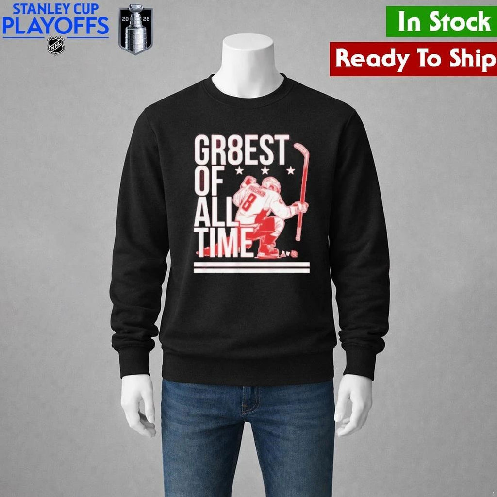 Alex Ovechkin The Gr8est Of All Time Shirt Unisex , , , Long Sleeve Tee