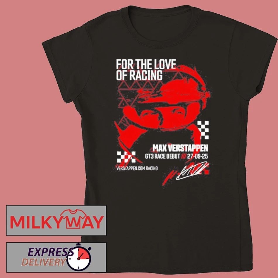 Max Verstappen Gt3 Race Debut Sep 27 2025 Shirt Unisex , , , Long Sleeve Tee
