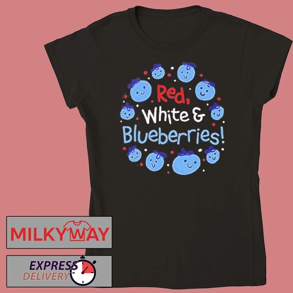 Red White And Blueberries shirt Unisex , , , Long Sleeve Tee