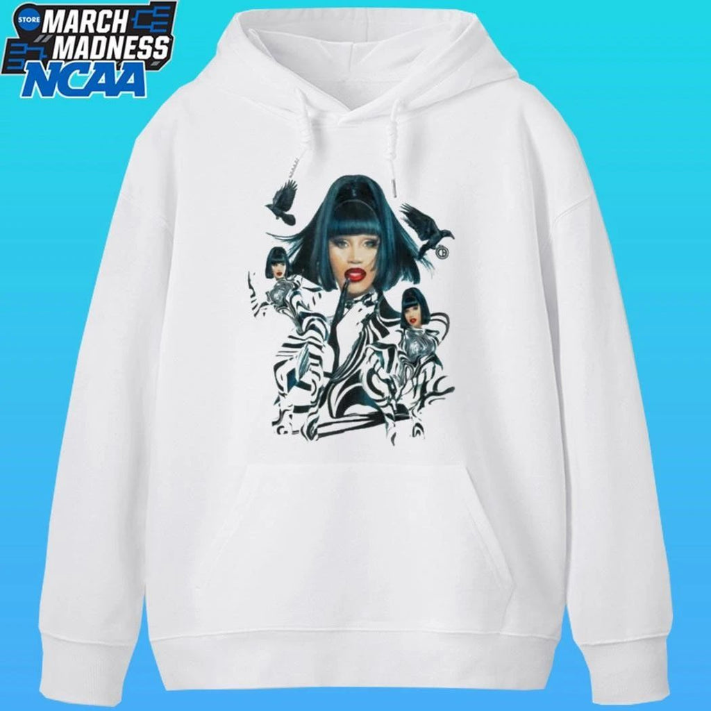 Cardi B Crows Photo Shirt Unisex , , , Long Sleeve Tee