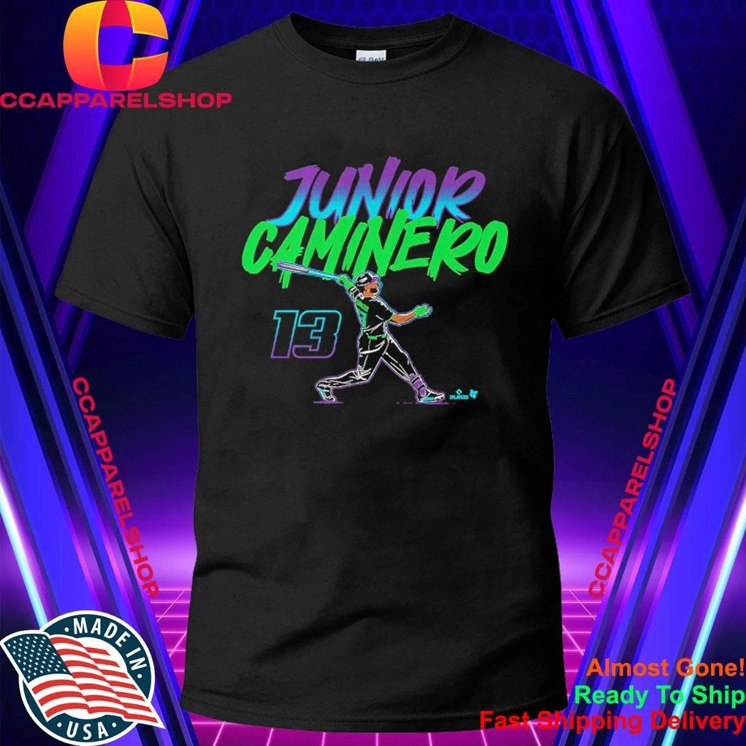 Junior Caminero Slugger Swing Number 13 Shirt