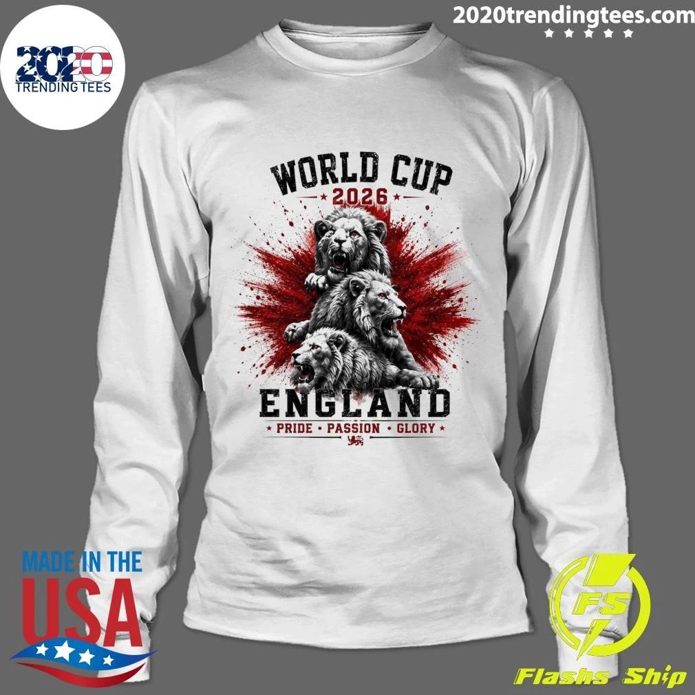 England Football Three Lion World Cup 2026 Shirt