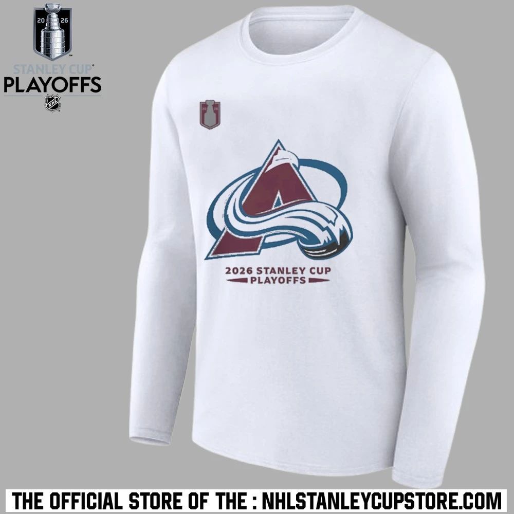Colorado Avalanche 2026 Stanley Cup Playoffs Authentic Pro Rink Performance Shirt Unisex , , , Long Sleeve Tee