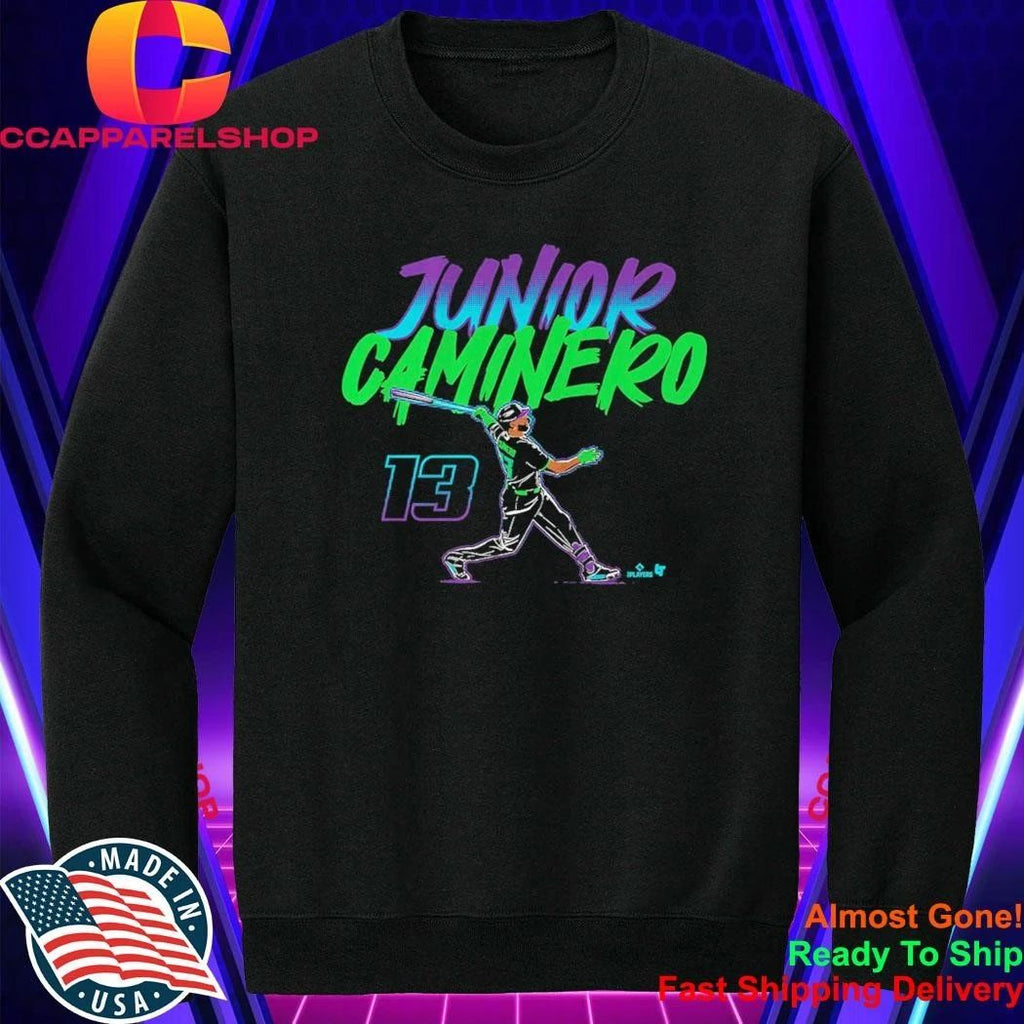 Junior Caminero Slugger Swing Number 13 Shirt